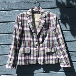 Vintage Linen Blazer